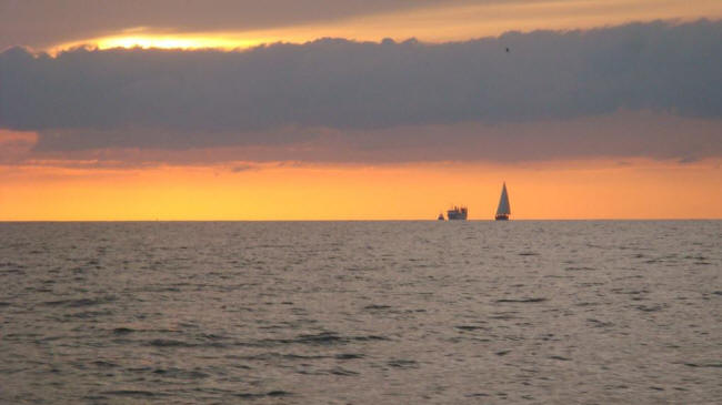 Solnedgang