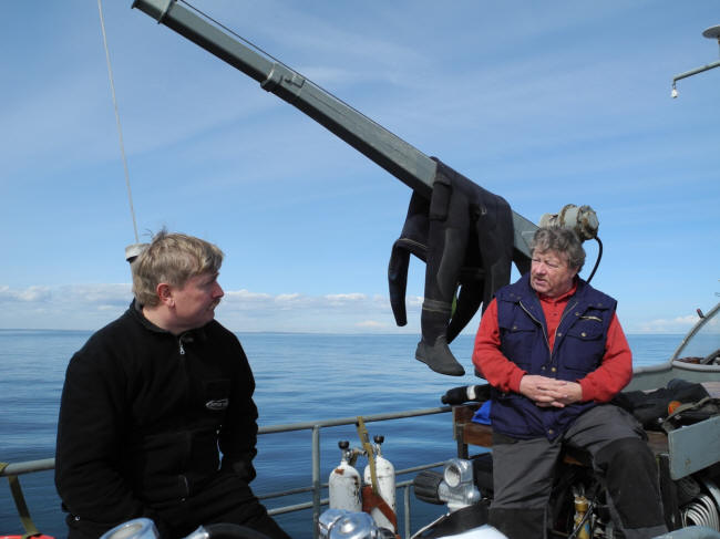 Fladt vand i Kattegat